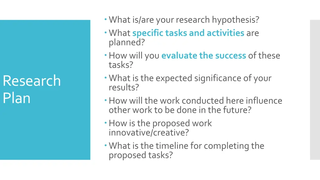 what is are your research hypothesis what