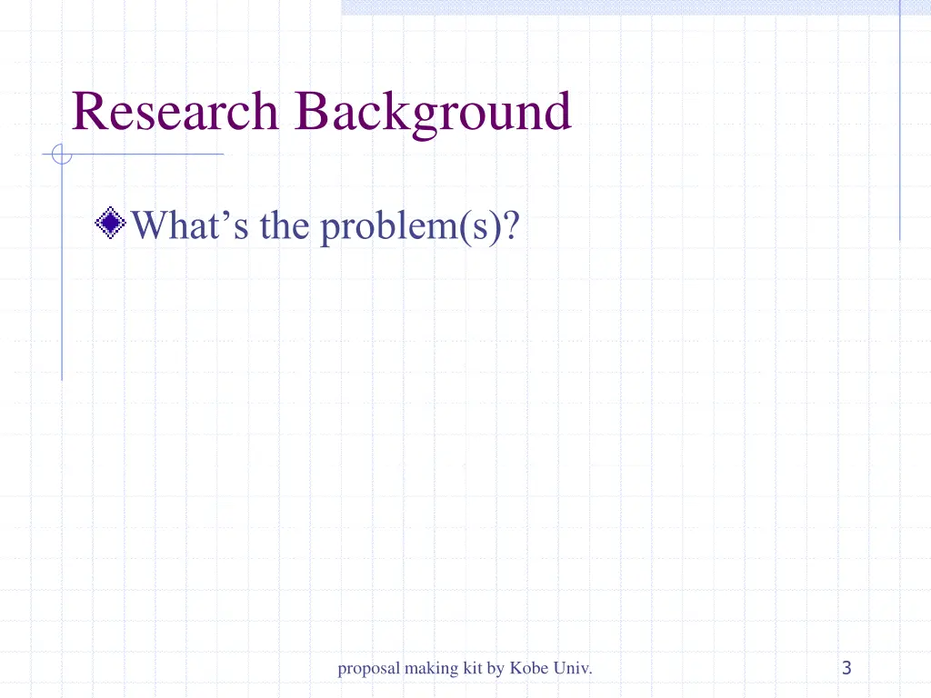 research background