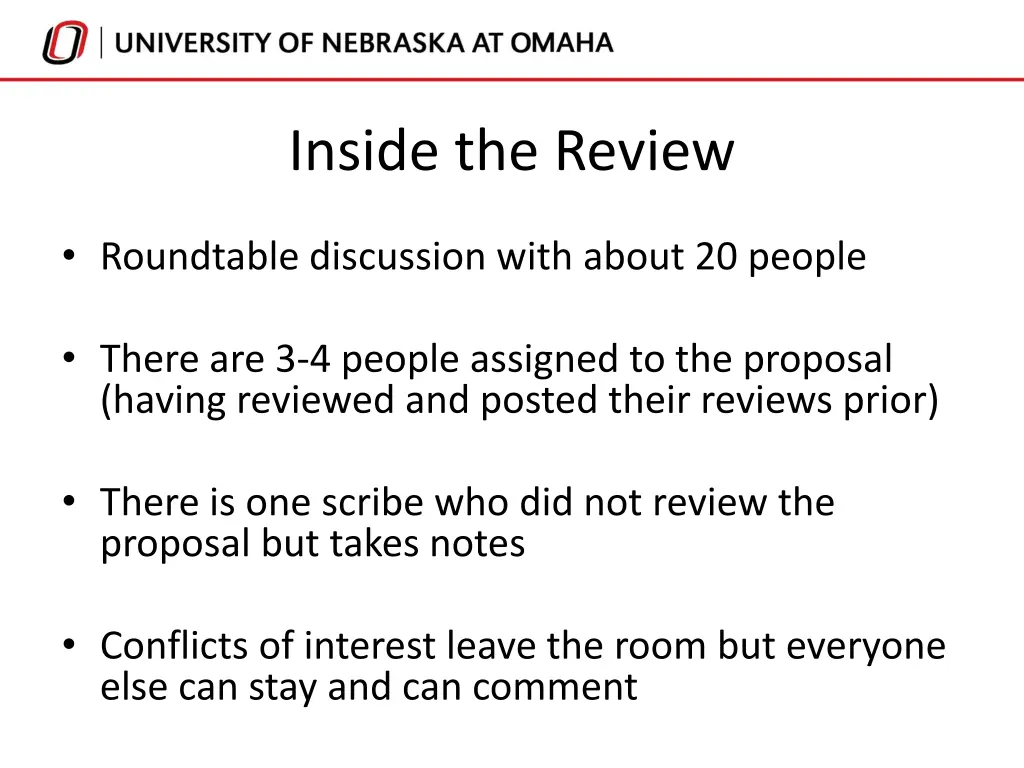inside the review