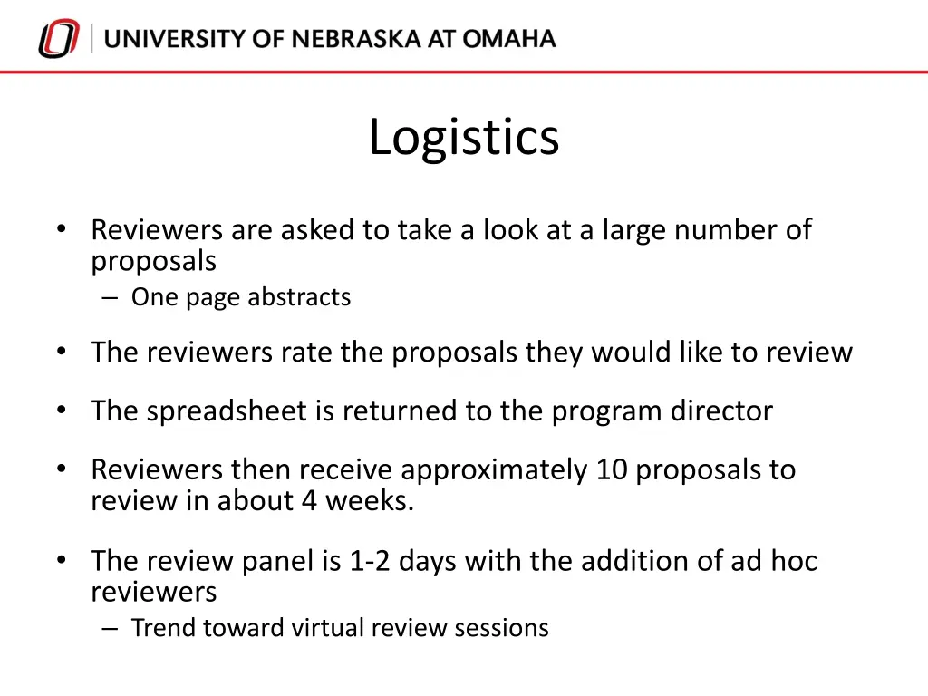 logistics