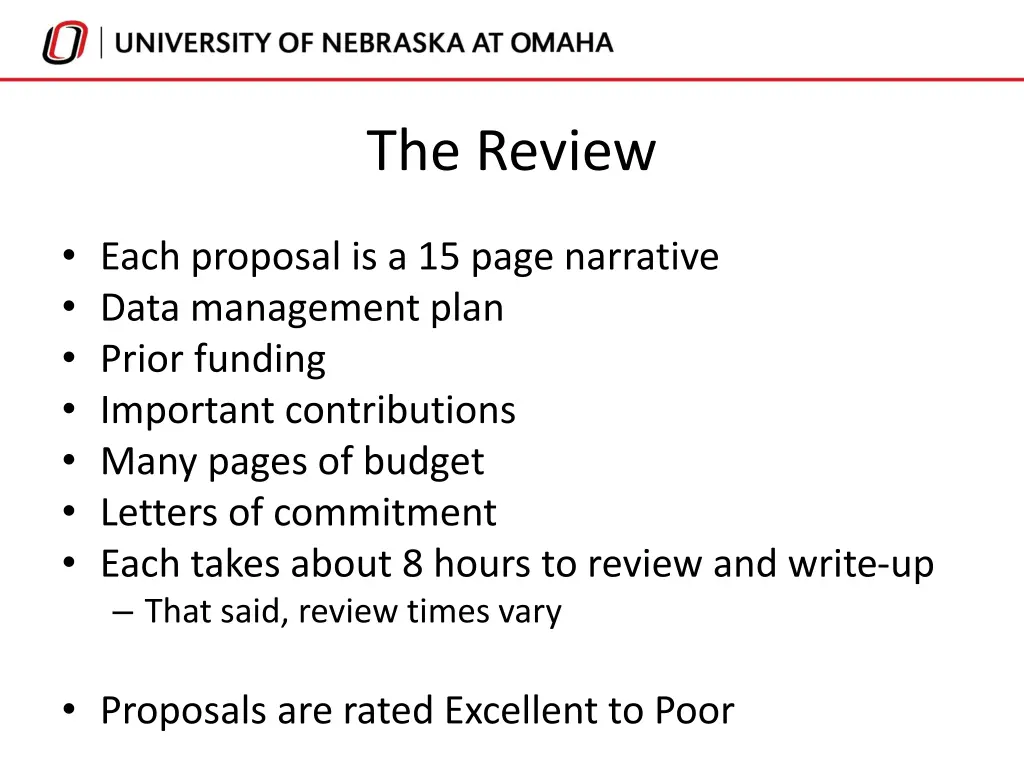 the review