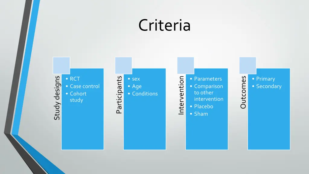 criteria