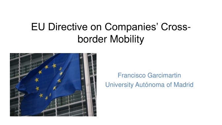 eu directive on companies cross border mobility