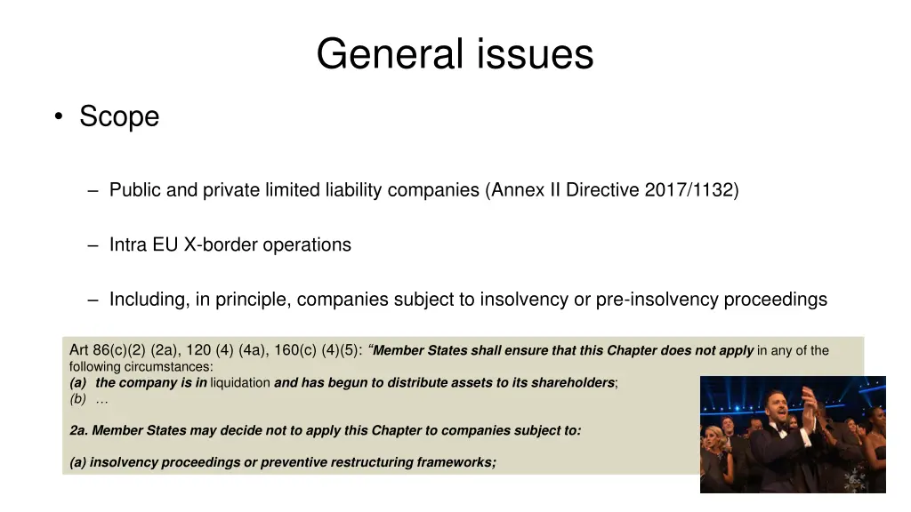general issues 1