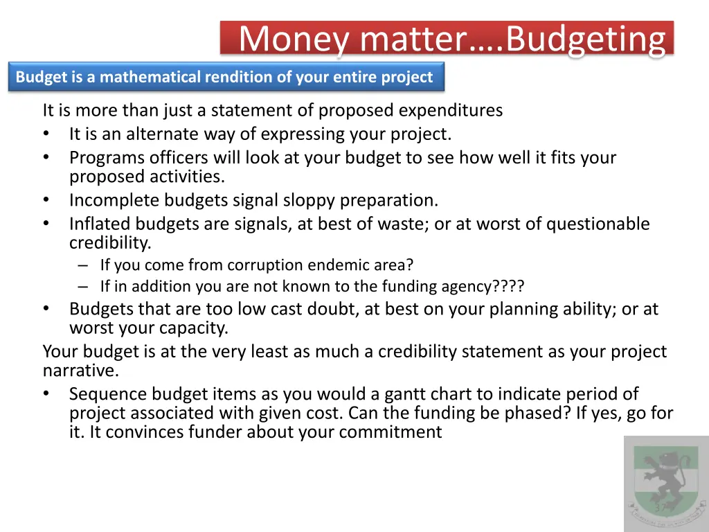 money matter budgeting