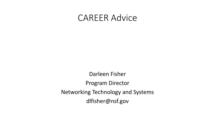 career advice