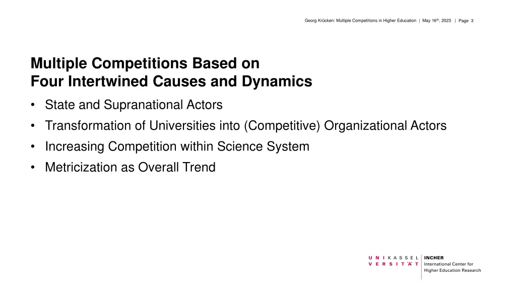 georg kr cken multiple competitions in higher 1