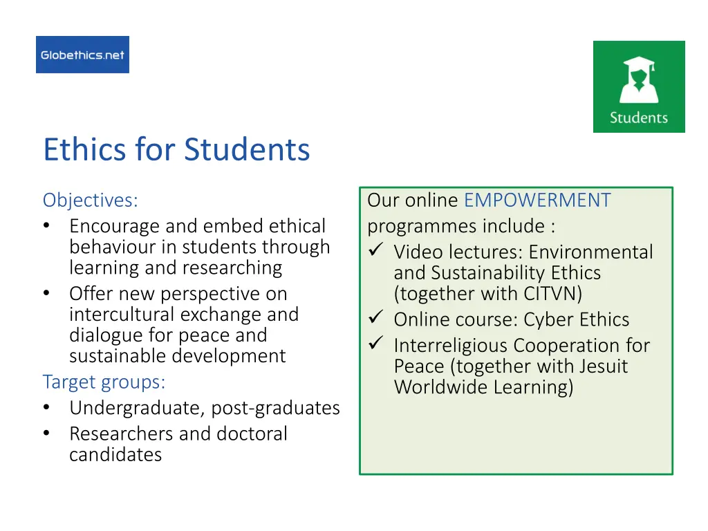 ethics for students
