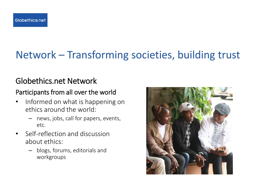 network transforming societies building trust