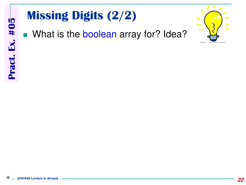 missing digits 2 2
