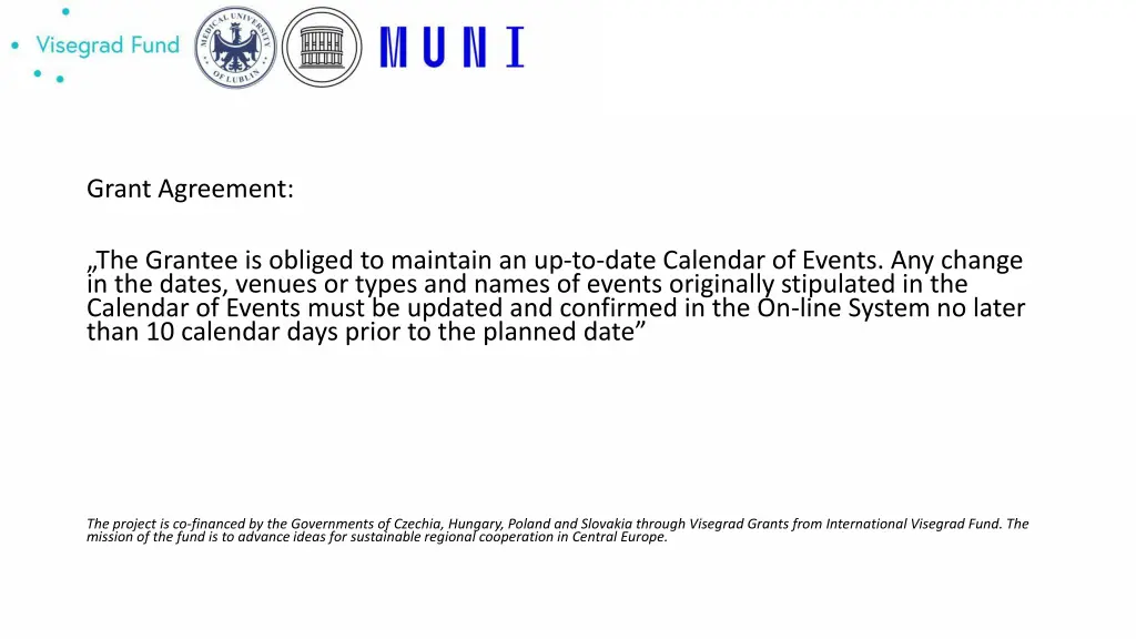 grant agreement