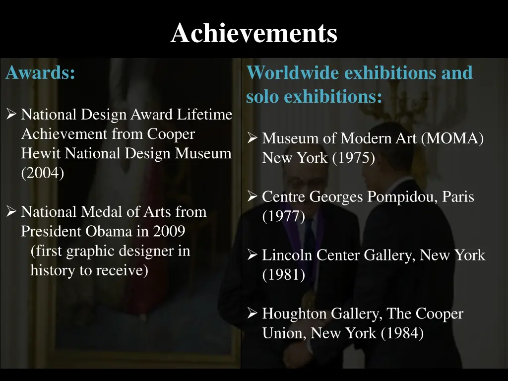 achievements