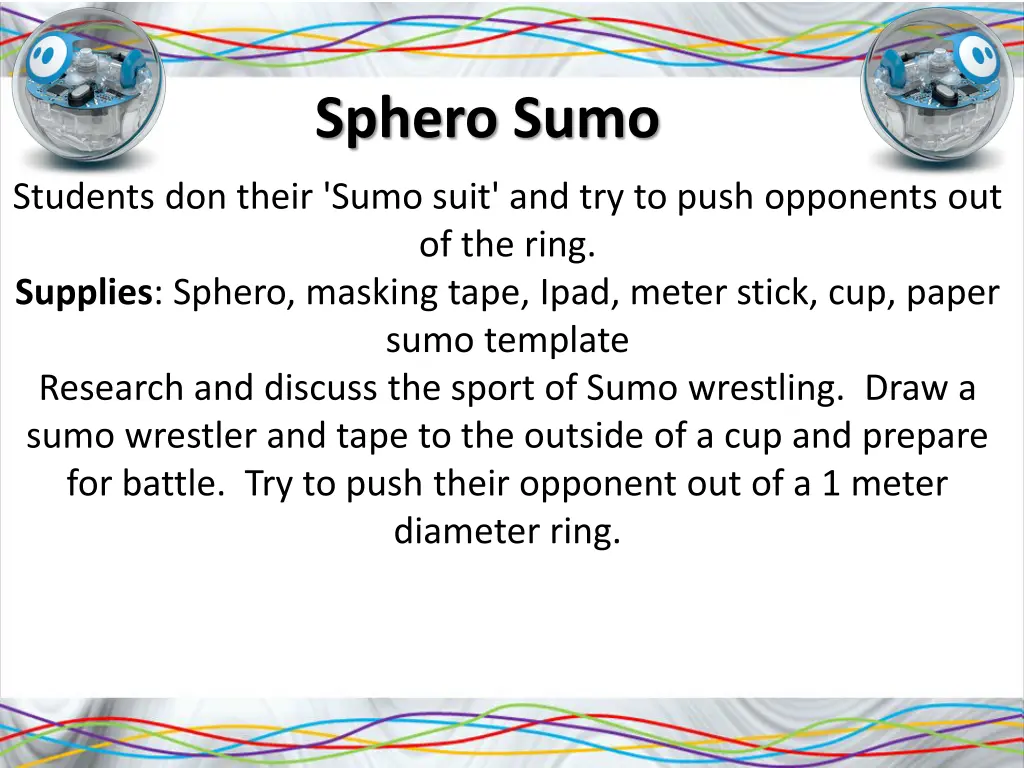 sphero sumo