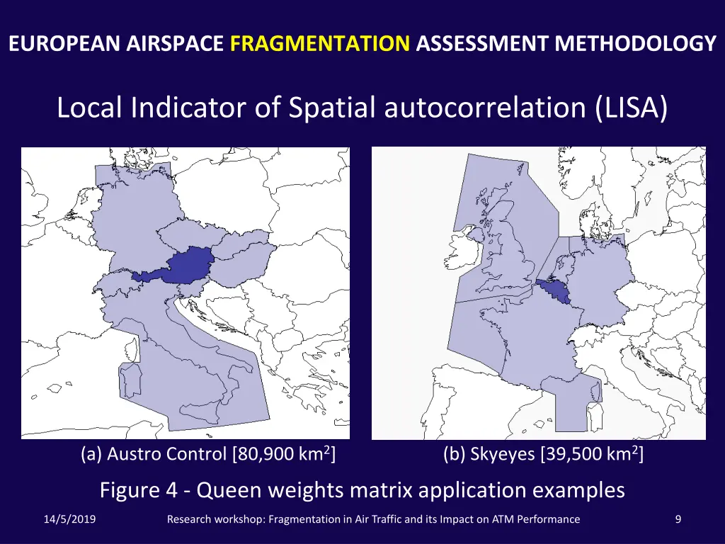 european airspace fragmentation assessment 3