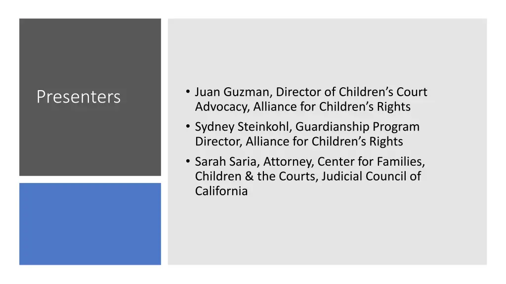 juan guzman director of children s court advocacy