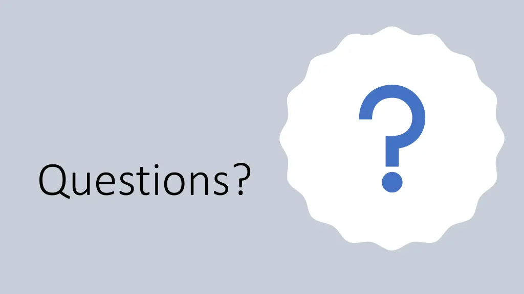 questions