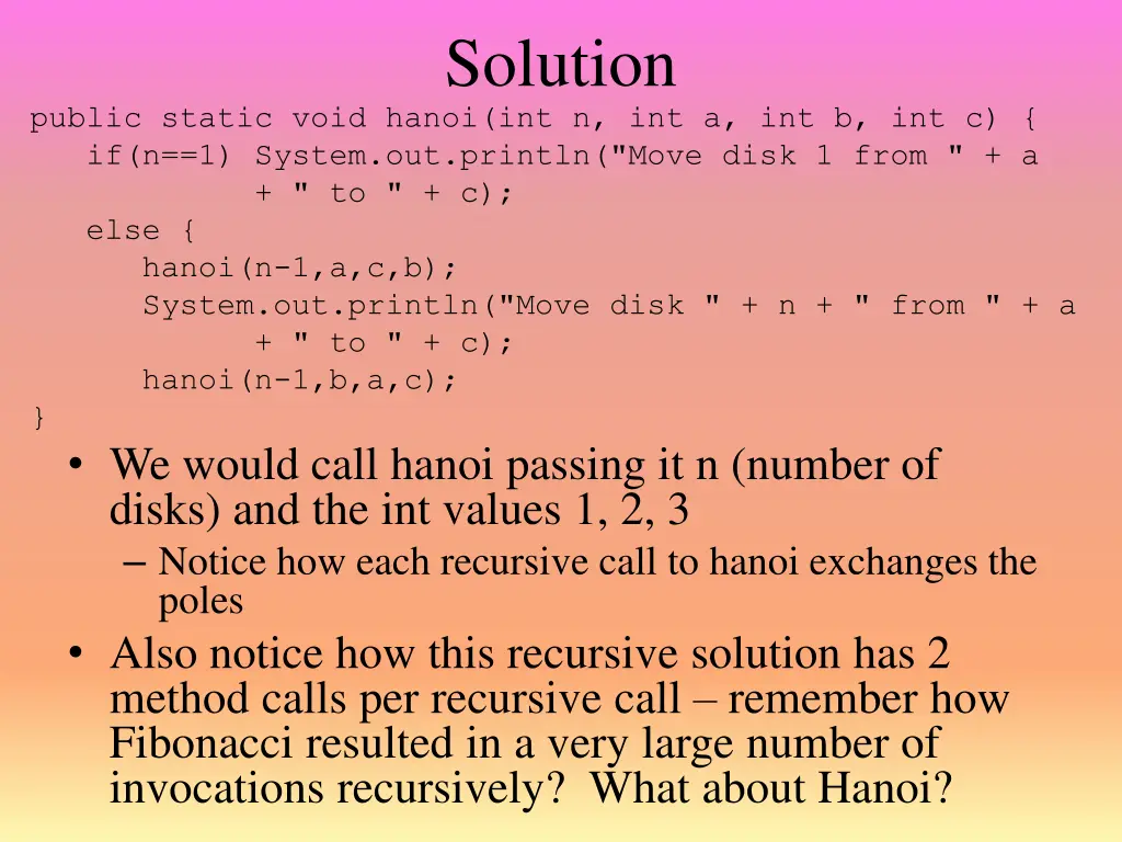 solution