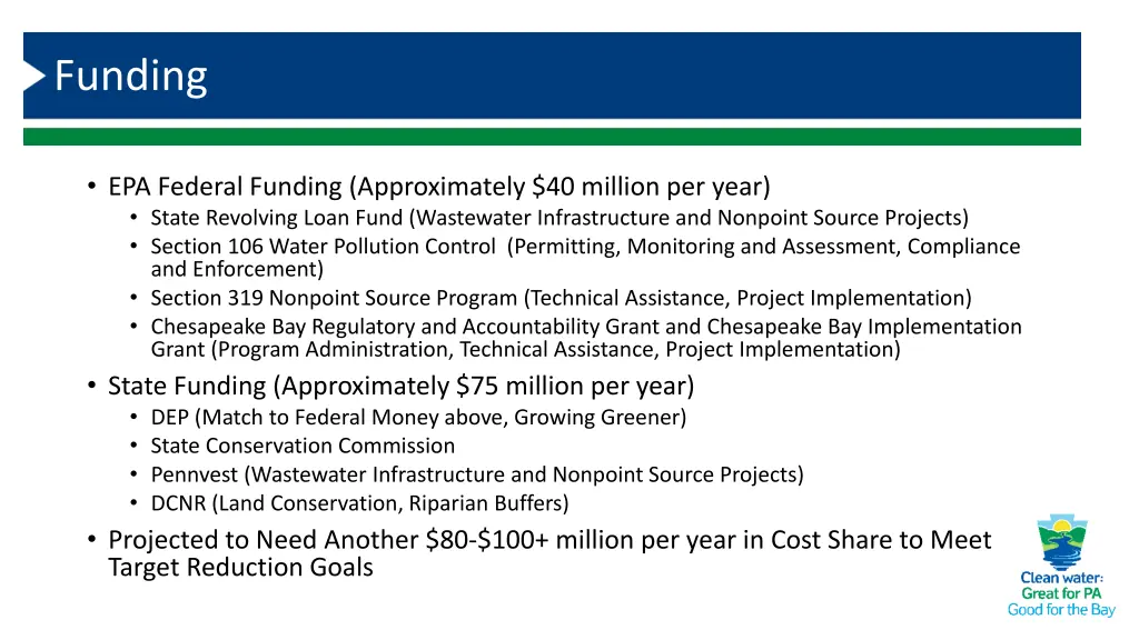 funding