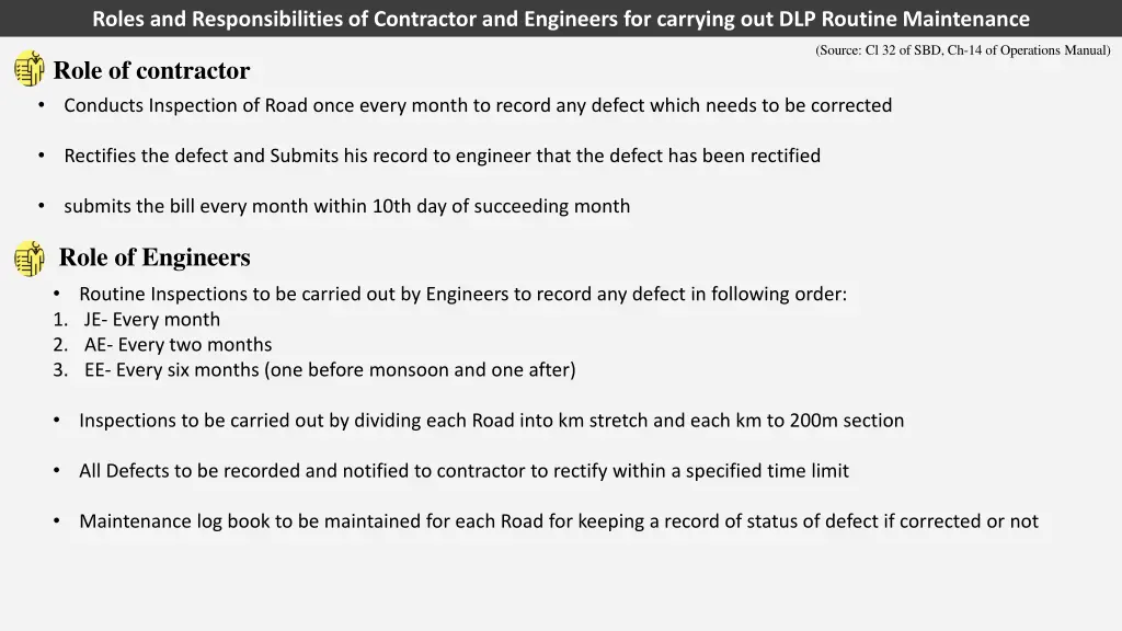 roles and responsibilities of contractor