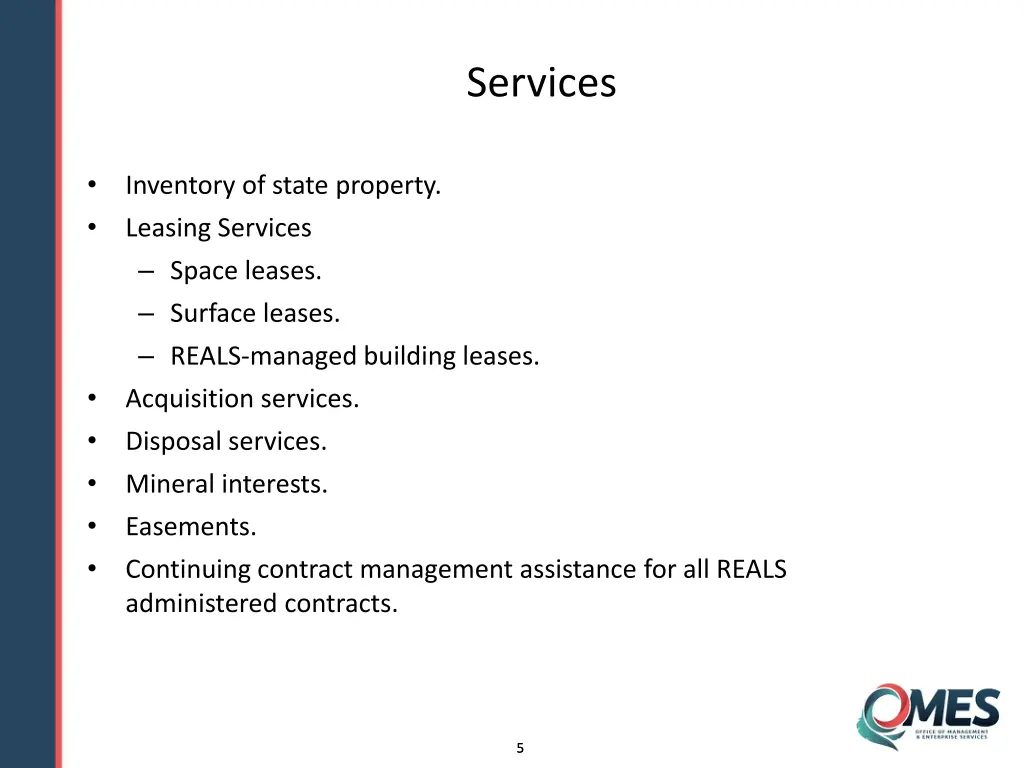 services