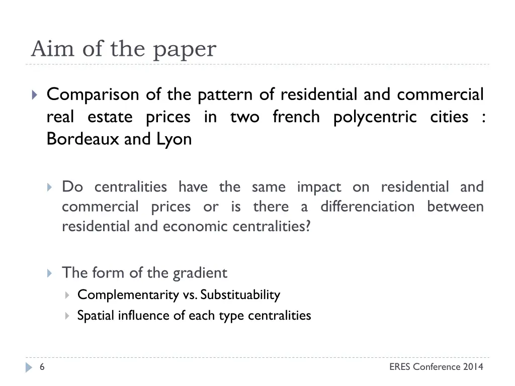 aim of the paper