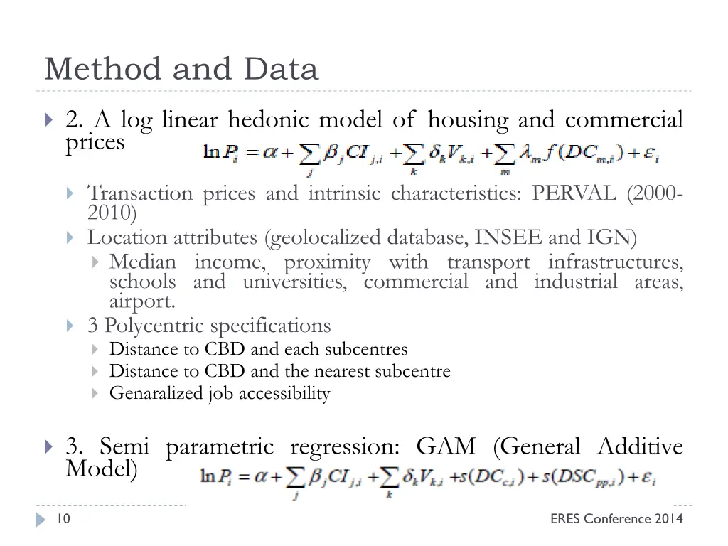 method and data 1