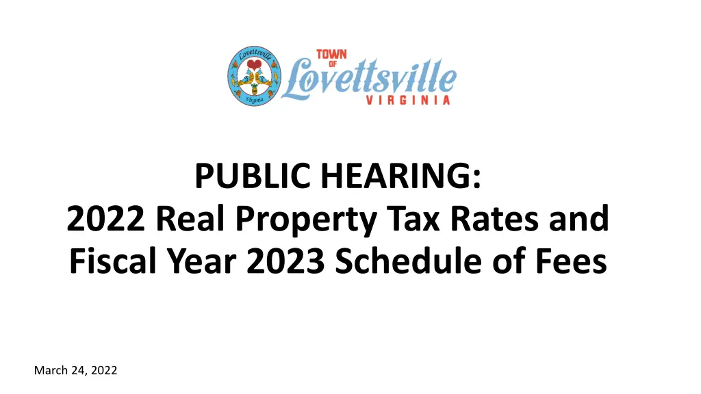 public hearing 2022 real property tax rates 1