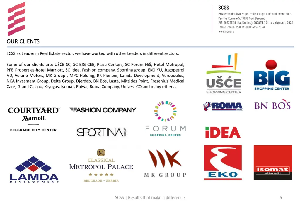 our clients