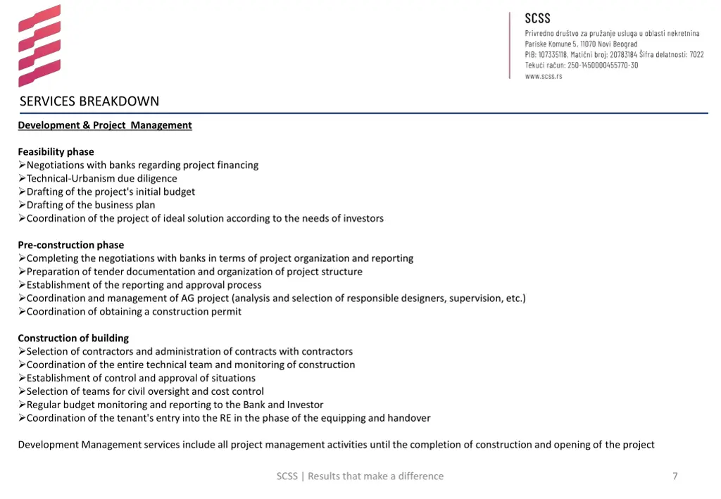 services breakdown 1
