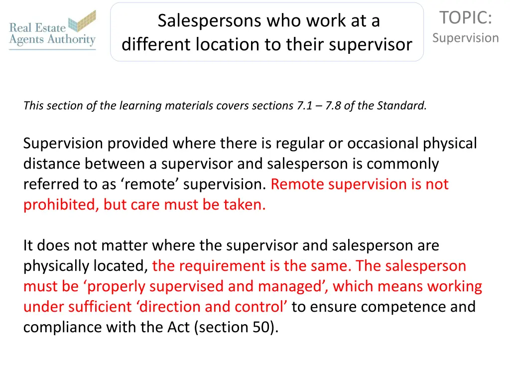 topic supervision 28