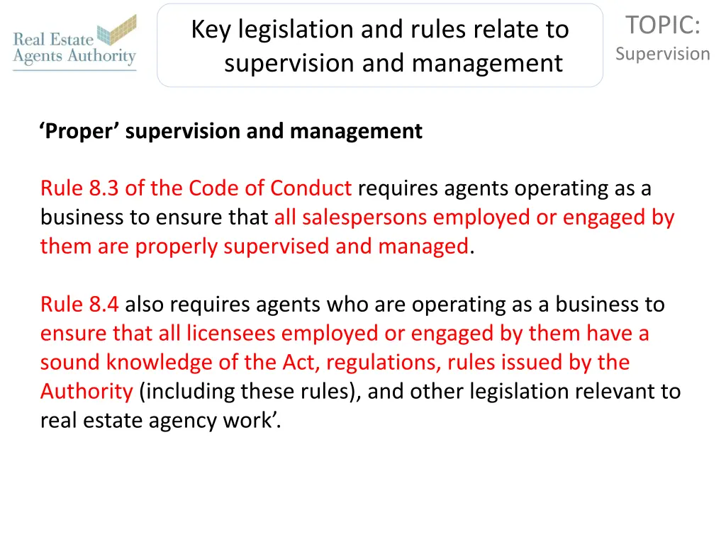 topic supervision 5
