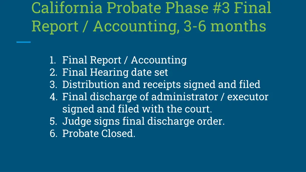 california probate phase 3 final report