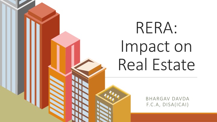 rera impact on real estate