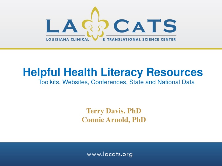 helpful health literacy resources toolkits