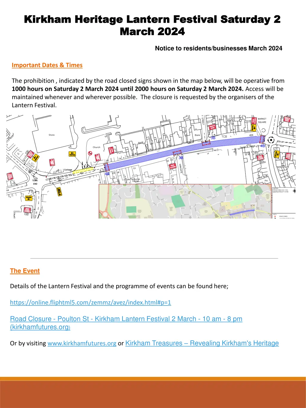 kirkham heritage lantern festival saturday