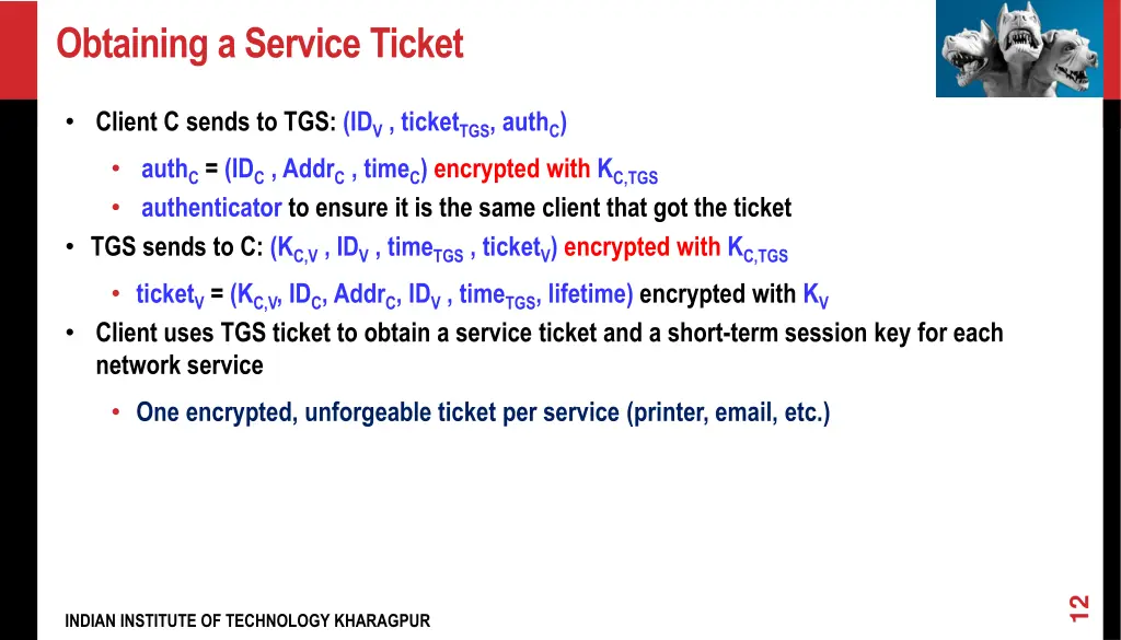 obtaining a service ticket
