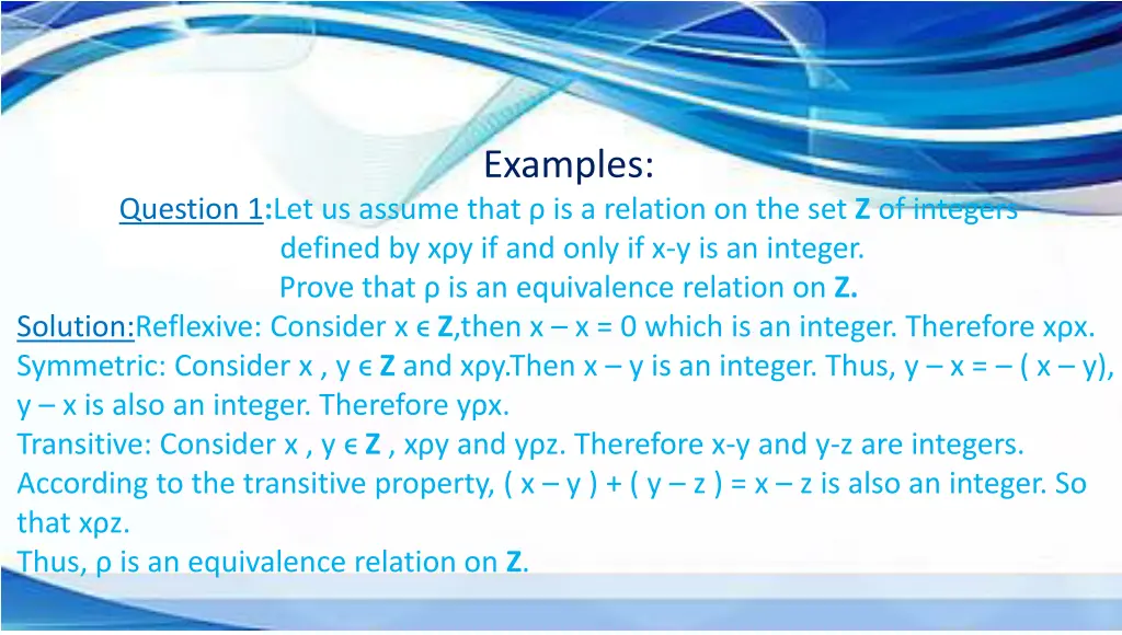 examples