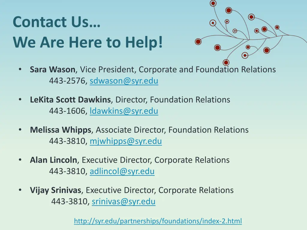 contact us we are here to help