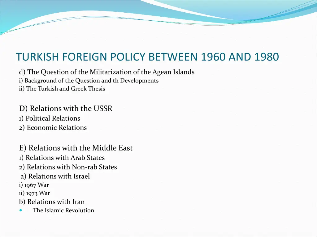 turkish foreign policy between 1960 and 1980 3