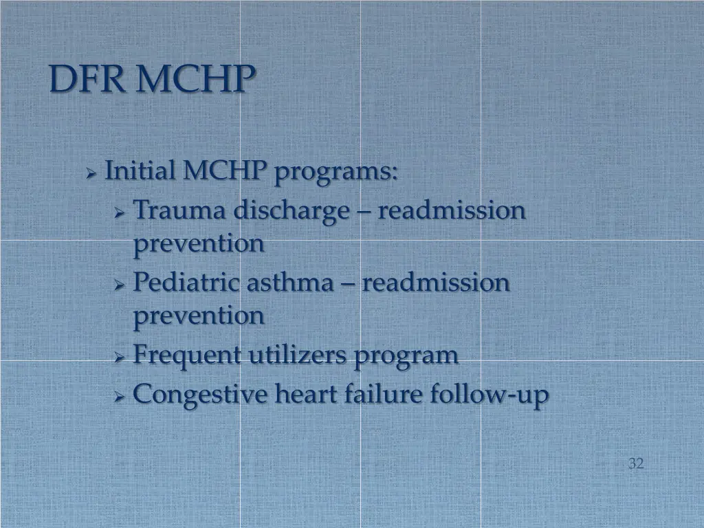 dfr mchp 2