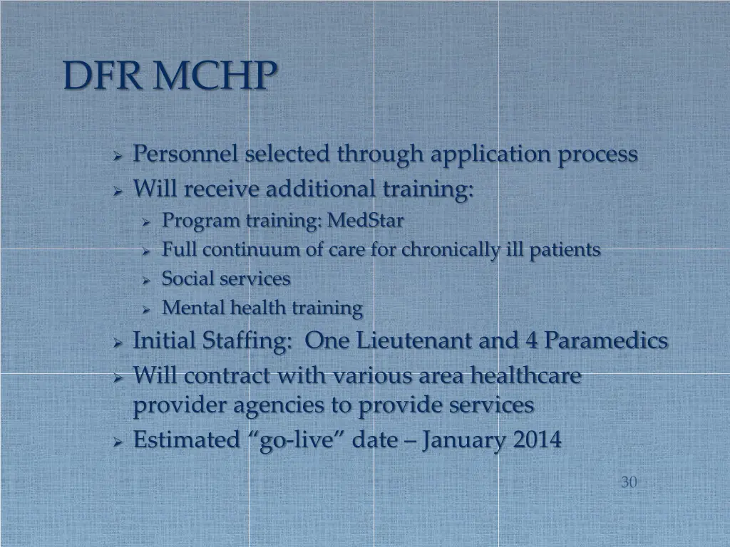 dfr mchp