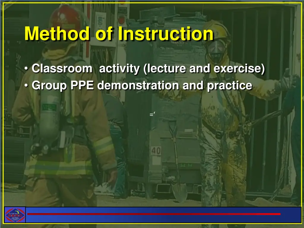 method of instruction