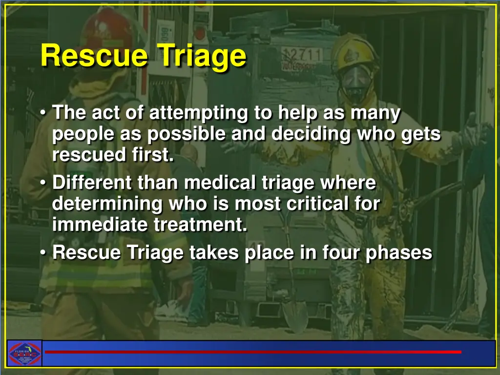 rescue triage