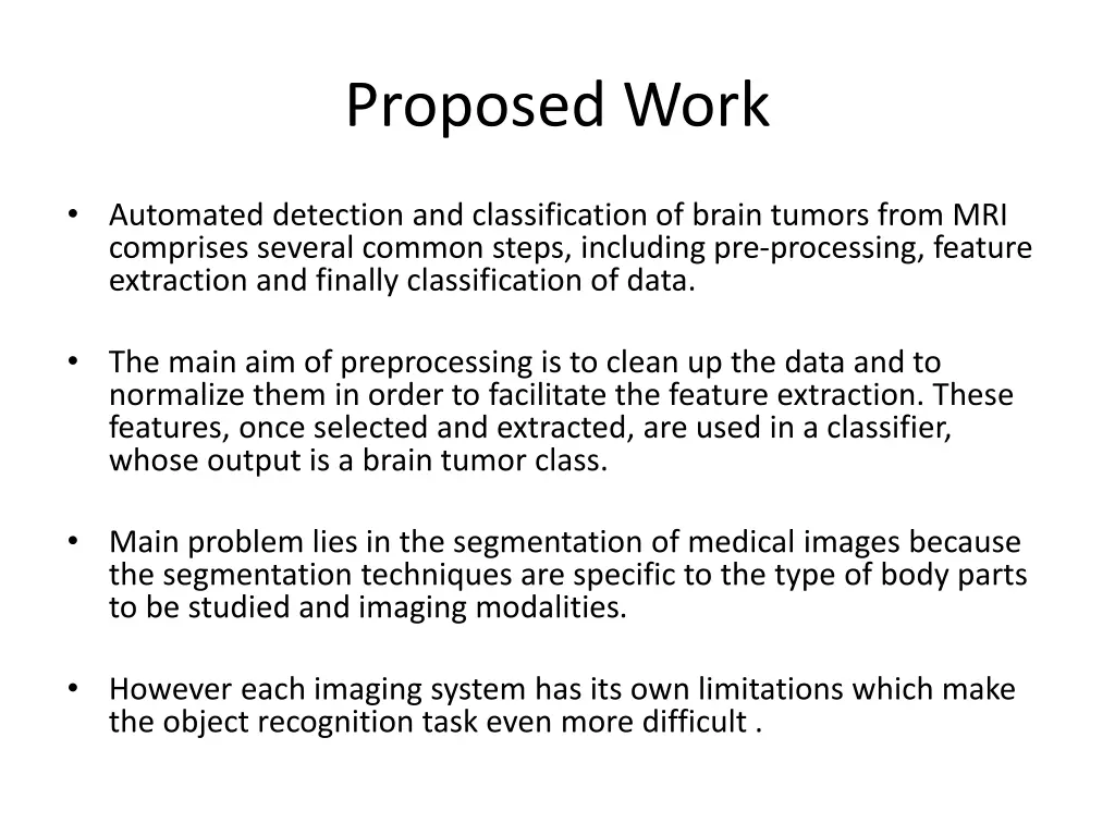 proposed work 1