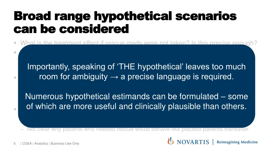 broad range hypothetical scenarios broad range 1