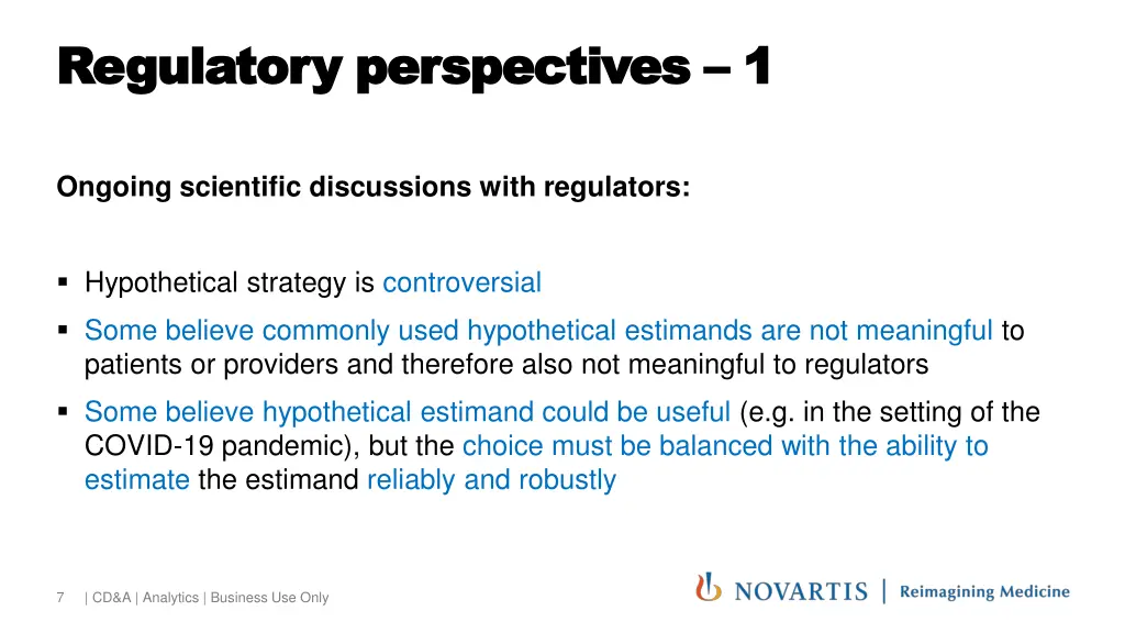 regulatory perspectives regulatory perspectives