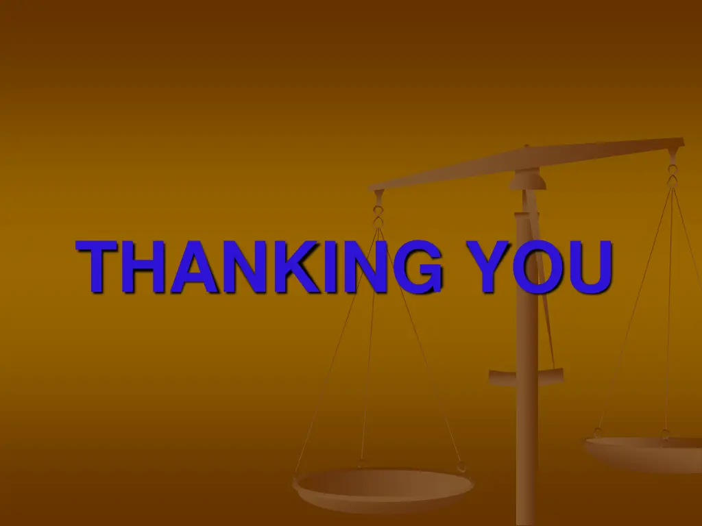 thanking you