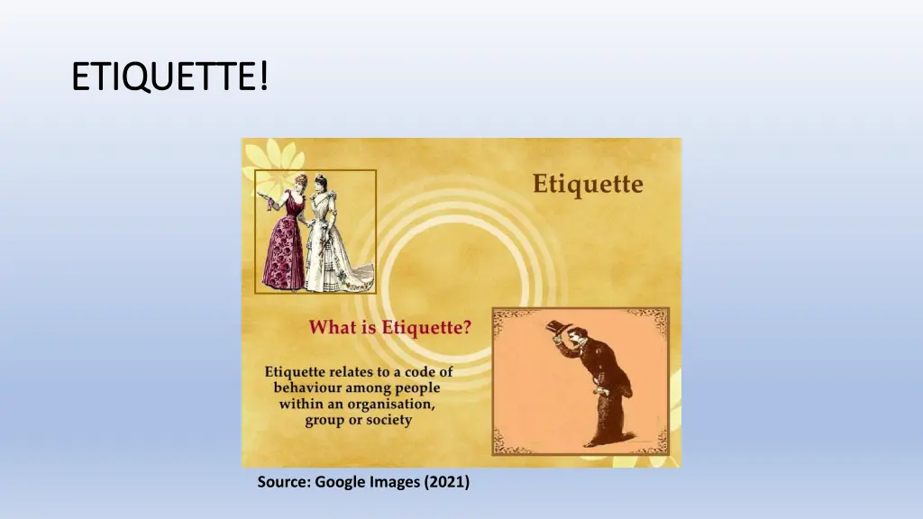 etiquette etiquette