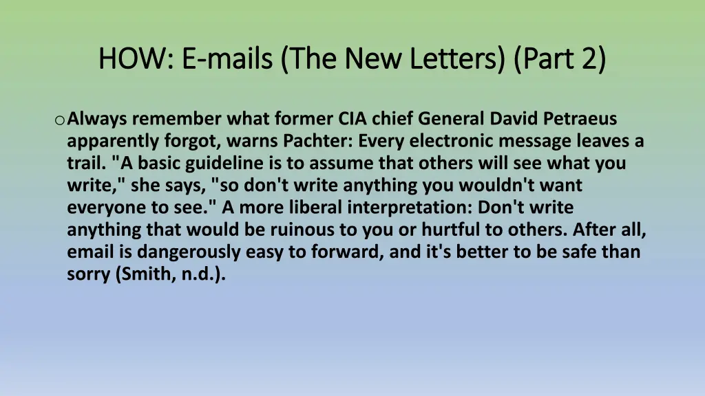 how e how e mails the new letters part 2 mails