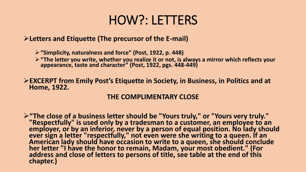 how letters how letters